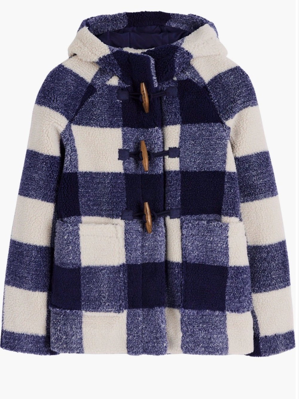 NEW! BODEN Borg Duffle Coat - Picture 4 of 16